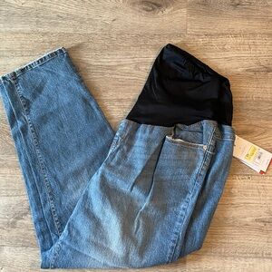 NWT Isabel Maternity Denim Jeans with High Waistband